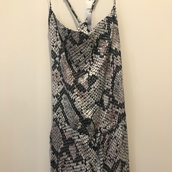 Chaser snakeskin jumpsuit with pockets - Picture 3 of 13